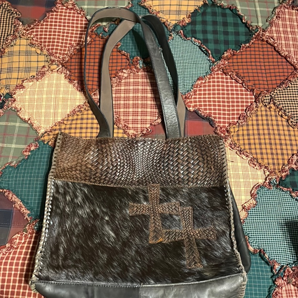 Leather purse